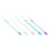 Baby Pacifier Clip Chain PP Holder Soother Pacifier Clips Leash Strap Nipple Holder for Infant Feeding(Green)