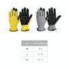 A9015 Gardening Work Touch Screen Stretch Breathable Labor Machinery Protection Gloves(M Gray)