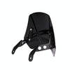 HP-DF016-B Motorcycle Front Windshield for Benelli Leoncino Trail 250(Black)