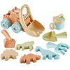 10pcs /Set Forklift Children Outdoor Beach Toys Play Water Play Sand Set