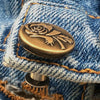 20 PCS 17mm Jeans Buttons Nail-Free Adjustable And Detachable Buttons, Colour: Style 12