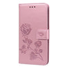 For Xiaomi Redmi 10 Rose Embossed Horizontal Flip PU Leather Case with Holder & Card Slots & Wallet(Rose Gold)