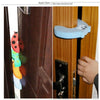Cartoon Child Safety Gate Card / EVA Door Stopper(Green)