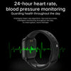 Q10 Fashion Smart Sports Watch, 1.3 inch TFT Screen, IP67 Waterproof, Support Heart Rate / Blood Pressure Monitoring / Sleep Monitoring / Sedentary Reminder (Black)