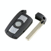 For BMW CAS3 Intelligent Remote Control Car Key with Integrated Chip & Battery, Frequency: 868MHz