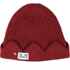 Unisex Autumn and Winter College Wind Crown Knit Hat, Hat Size:One Size(Light Gray)