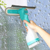 4 In 1 Double-sided Glass Wiper Window Squeegee Portable Spray Mirror Car Glass Cleaner  YJ520