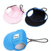 Dog Baseball Cap - Adjustable, Striped, Medium (28-41cm Neck)