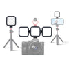 MJ58 Pocket Beauty Fill Light Handheld Camera Photography Streamer LED Light with Remote Control (Black)