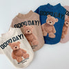 Teddy Bear Fleece Cat Sweater, XS, Light Pink