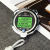 YS Running Training Stopwatch Timer Metal Luminous Stopwatch, Style: Two Hundred Memory