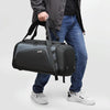 MINGLU Large-Capacity Dry And Wet Separation Gym Bag Messenger Training Bag(Grey)