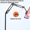 Mobile Phone Tablet Floor Cantilever Stand