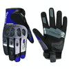 SULAITE Motorcycle Anti-fall Touch Screen Breathable Mesh Cycling Gloves, Size: XL(Black Blue)