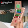 For Samsung Galaxy S25 5G Vertical Flip Card Bag Holder Leather Phone Case(Rose Gold)