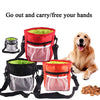 Dog Treat Training Pouch Bag, Black - Waist, Shoulder, Foldable