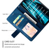 For Xiaomi Redmi Note 8 Pro Skin Feel Splicing Horizontal Flip Leather Case with Holder & Card Slots & Wallet & Photo Frame(Blue)