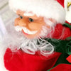 Electric Santa Claus Toy Christmas Children Gift Decoration, Specification: Red Ladder