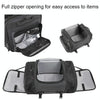 Rhinowalk MT4060 Large-capacity Foldable Expandable Tail Bag for Motorcycle Riding with Rain Cover(Black)
