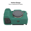 For Sony ILCE7RM5 / A7R5 Litchi Texture Soft Silicone Protective Case(Green)