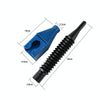 5pcs Plastic Refueling Funnel Portable Folding Telescopic Hose Hands-Free Bayonet(Blue)