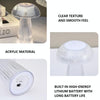 Mushroom Ambient Light Electronic Jellyfish Table Lamp Bedside Night Light 9.4 x 13.7cm(Colorful)