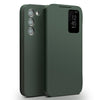 For Samsung Galaxy S23+ 5G QIALINO Magnetic Genuine Leather Phone Case(Green)
