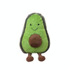 Cute Cartoon Avocado Plush Pillow Toy 22~45Cm Avocado With Feet Children Fruit Avocado Stuffed Plush Pillow Toy Gift for Child(B-35cm)