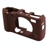 Soft Silicone Protective Case for FUJIFILM X-A5(Coffee)