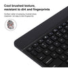 YS-001 9.7-10.1 Inch Tablets Phones Universal Mini Wireless Bluetooth Keyboard, Style:with Bluetooth Mouse(Black)