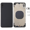 iPhone XS Max Back Cover Black - Camera Lens & SIM Tray