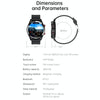 DW16 1.39 inch AMOLED Screen Smart Watch, Support Heart Rate / Blood Pressure Monitoring, Leather Strap(Brown)