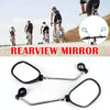 2pcs /Pair Bicycle Rearview Mirror Riding Mountain Car Reflector Bicycle Reversing Mirror
