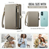 CaseMe-Me60 Multi-functional Anti-theft Swipe Passport Wallet(Grey)