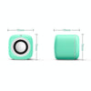 A1 USB Wire-controlled 9D Subwoofer Sound Mini Wired Speaker, Premium Version(Blue)