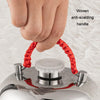 15cm One-piece Cover 304 Stainless Steel Soup Pouch Hand Warmer Hot Water Bottle