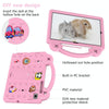 For Samsung Galaxy Tab A7 10.4 2020 T500/T505 Handle Kickstand Children EVA Shockproof Tablet Case(Pink)