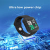 D20L 1.3 inch IP67 Waterproof Color Screen Smart Watch(Black)