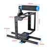 YELANGU YLG0107E Protective DSLR Camera Cage Stabilizer / Top Handle Set(Black)