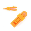 Tents Wind Rope Clamp Awnings Outdoor Camping Plastic Clip Tents Accessories(Orange)