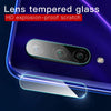 For Xiaomi CC9e 9D Transparent Rear Camera Lens Protector Tempered Glass Film