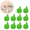 10 PCS Handy Holder Cable Organizer Household Convenience Clip(Green)