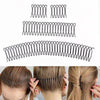 Hair-Fixed Hairpin Headband Hair Accessories Round Hairstyle Invisible Comb, Style: C