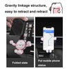 ICARER FAMILY AK-01 Car Air Outlet Cartoon Phone Holder Car Navigation Gravity Support Frame(Pink)