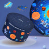 MiDeer Children Educational Early Education Paper Picture Puzzle Toy 150 PCS / Set(Spacewalk)