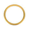 Car Auto Steering Wheel Aluminum Alloy Ring Cover Trim Sticker Decoration for Jaguar(Gold)