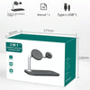 3 In 1 Magnetic Wireless Charger For iPhone12/13&iWatch&AirPods(Black)