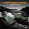For Samsung Galaxy S24 FE 5G Lens Holder MagSafe Phone Case(Army Green)
