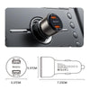 Yesido Y51 36W Dual-channel Fast Charging Zinc Alloy QC3.0 Car Charger(Black)