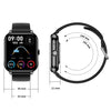 CY13 1.9 inch IPS Square Screen Smart Watch Supports Bluetooth Calls / Health Monitoring(Black)